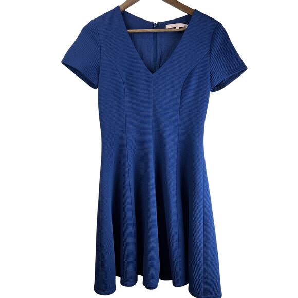 Hutch Dress Women Small Blue Midi‎ Capsule Preppy Classic - Picture 1 of 13